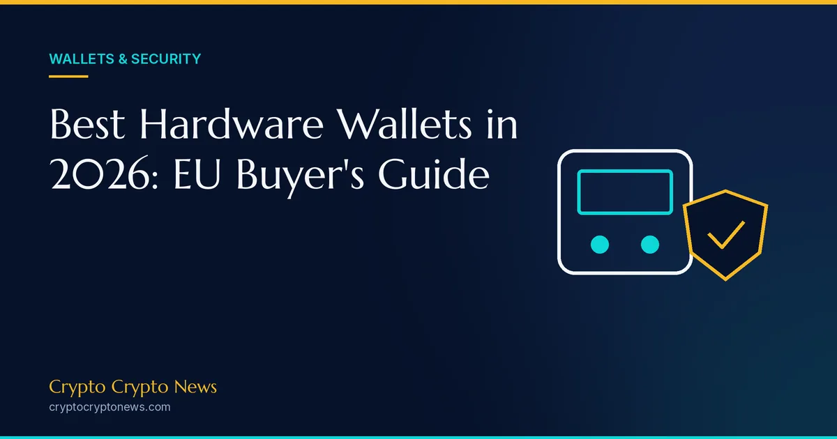 Best Hardware Wallets in 2026 (EU Buyer’s Guide)