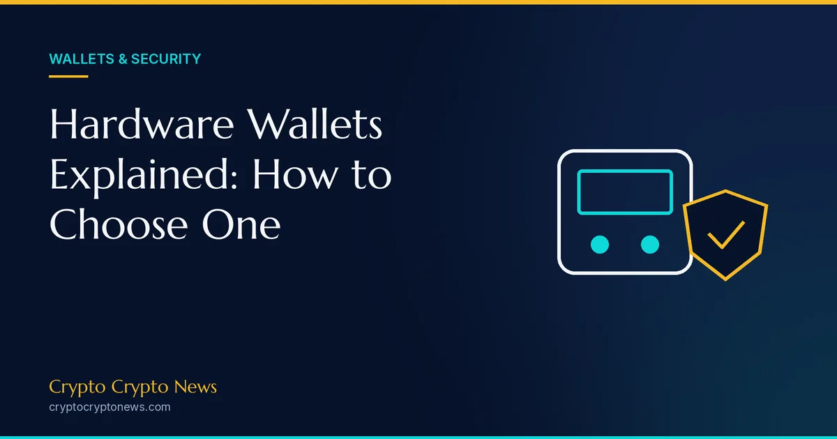 Hardware Wallets Explained: How to Choose One